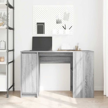vidaXL Γραφείο Γκρι Sonoma 120x42x76cm από Επεξεργασμένο Ξύλο 1 τεμ.