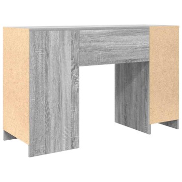 vidaXL Γραφείο Γκρι Sonoma 120x42x76cm από Επεξεργασμένο Ξύλο 1 τεμ.