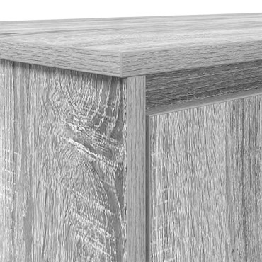 vidaXL Γραφείο Γκρι Sonoma 120x42x76cm από Επεξεργασμένο Ξύλο 1 τεμ.