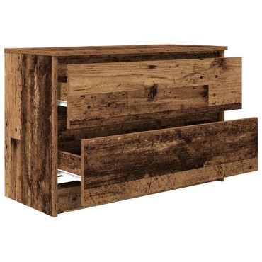 vidaXL Έπιπλο Τηλεόρασης Όψη Παλαιού Ξύλου 80x35x54cm Επεξ. Ξύλο
