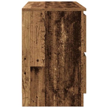 vidaXL Έπιπλο Τηλεόρασης Όψη Παλαιού Ξύλου 80x35x54cm Επεξ. Ξύλο