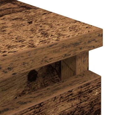 vidaXL Έπιπλο Τηλεόρασης Όψη Παλαιού Ξύλου 80x35x54cm Επεξ. Ξύλο