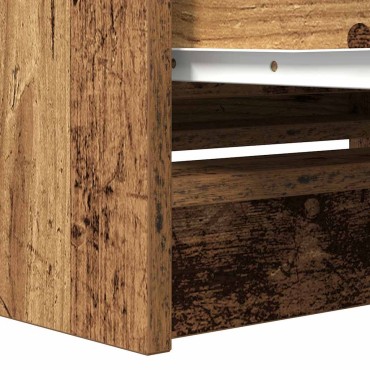 vidaXL Έπιπλο Τηλεόρασης Όψη Παλαιού Ξύλου 80x35x54cm Επεξ. Ξύλο