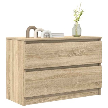 vidaXL Έπιπλο Τηλεόρασης Sonoma Δρυς 80x35x54cm Επεξ. Ξύλο