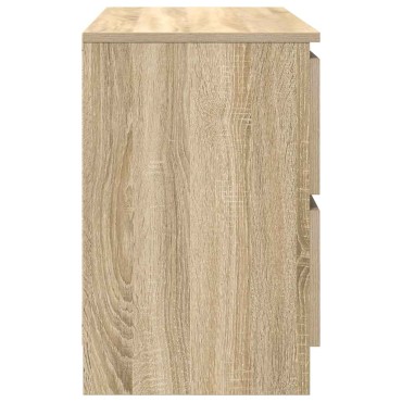vidaXL Έπιπλο Τηλεόρασης Sonoma Δρυς 80x35x54cm Επεξ. Ξύλο