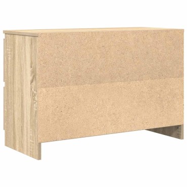 vidaXL Έπιπλο Τηλεόρασης Sonoma Δρυς 80x35x54cm Επεξ. Ξύλο
