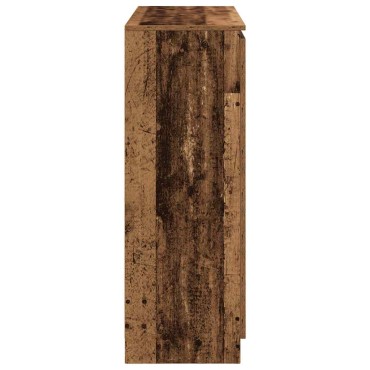 vidaXL Συρταριέρα με Συρτάρια Παλαιό ξύλο 100,5x35x98,5cm Επεξ. Ξύλο 1 τεμ.