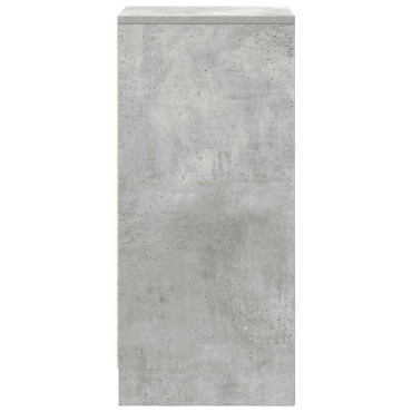 vidaXL Ντουλάπι Γκρι Σκυροδέματος 29,5x34x76cm Επεξεργασμένο Ξύλο 1 τεμ.