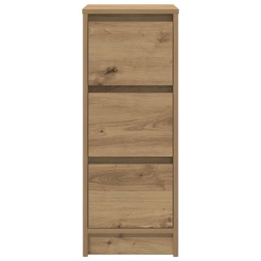vidaXL Ντουλάπι τεχνίτης Δρυς 29,5x34x76cm Επεξεργασμένο Ξύλο 1 τεμ.