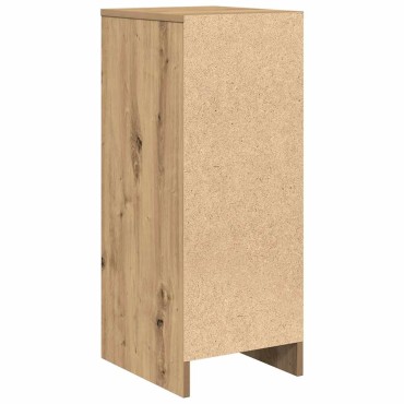vidaXL Ντουλάπι τεχνίτης Δρυς 29,5x34x76cm Επεξεργασμένο Ξύλο 1 τεμ.