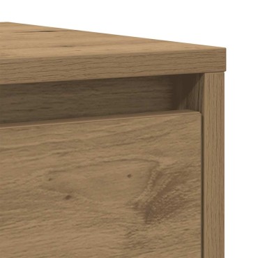 vidaXL Ντουλάπι τεχνίτης Δρυς 29,5x34x76cm Επεξεργασμένο Ξύλο 1 τεμ.