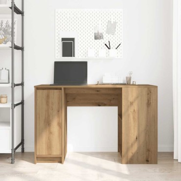 vidaXL Γραφείο Αρτισιανή Δρυς 120x42x76cm από Επεξεργασμένο Ξύλο 1 τεμ.