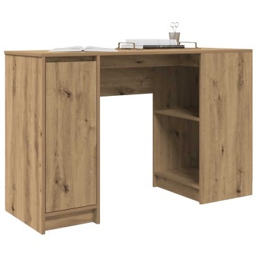 vidaXL Γραφείο Αρτισιανή Δρυς 120x42x76cm από Επεξεργασμένο Ξύλο 1 τεμ.