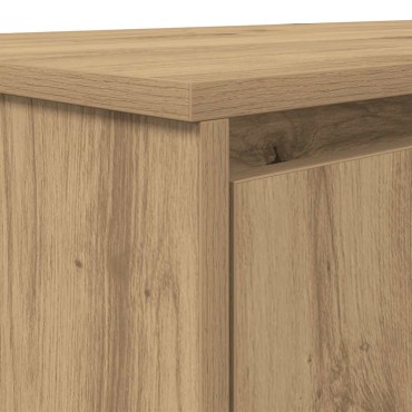 vidaXL Γραφείο Αρτισιανή Δρυς 120x42x76cm από Επεξεργασμένο Ξύλο 1 τεμ.