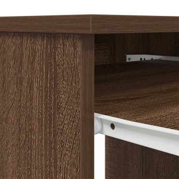 vidaXL Γραφείο Καφέ Δρυς 86x49x76cm από Επεξεργασμένο Ξύλο 1 τεμ.