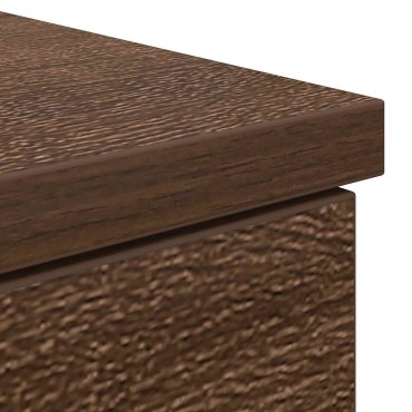 vidaXL Γραφείο Καφέ Δρυς 86x49x76cm από Επεξεργασμένο Ξύλο 1 τεμ.