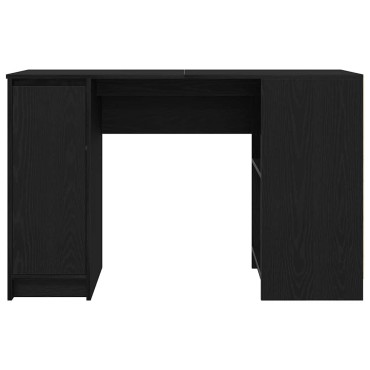 vidaXL Γραφείο Μαύρο Δρυς 120x42x76cm από Επεξεργασμένο Ξύλο 1 τεμ.