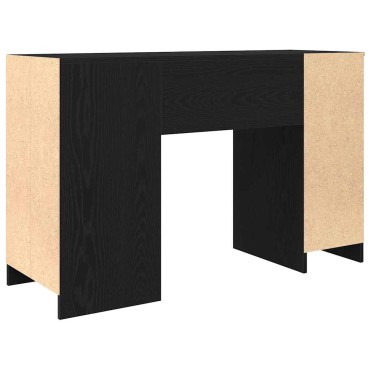 vidaXL Γραφείο Μαύρο Δρυς 120x42x76cm από Επεξεργασμένο Ξύλο 1 τεμ.