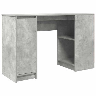 vidaXL Γραφείο Γκρι του Σκυροδέματος 120x42x76cm Επεξεργασμένο Ξύλο 1 τεμ.