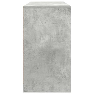 vidaXL Γραφείο Γκρι του Σκυροδέματος 120x42x76cm Επεξεργασμένο Ξύλο 1 τεμ.