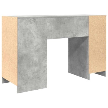 vidaXL Γραφείο Γκρι του Σκυροδέματος 120x42x76cm Επεξεργασμένο Ξύλο 1 τεμ.