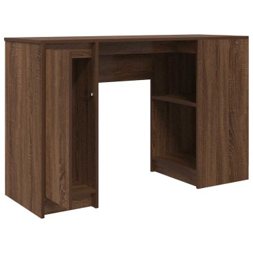 vidaXL Γραφείο Καφέ Δρυς 120x42x76cm από Επεξεργασμένο Ξύλο 1 τεμ.