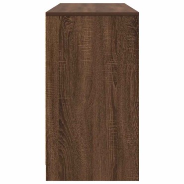 vidaXL Γραφείο Καφέ Δρυς 120x42x76cm από Επεξεργασμένο Ξύλο 1 τεμ.