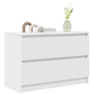 vidaXL Έπιπλο Τηλεόρασης Λευκό 80x35x54cm από Επεξεργασμένο Ξύλο