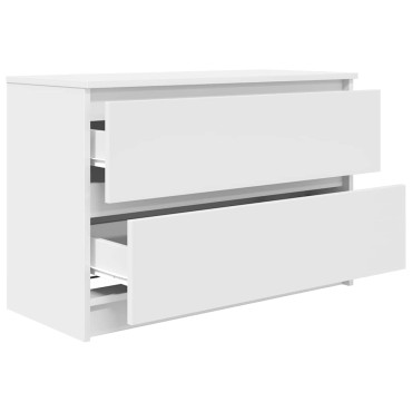 vidaXL Έπιπλο Τηλεόρασης Λευκό 80x35x54cm από Επεξεργασμένο Ξύλο