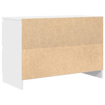 vidaXL Έπιπλο Τηλεόρασης Λευκό 80x35x54cm από Επεξεργασμένο Ξύλο