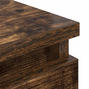 vidaXL Έπιπλο Τηλεόρασης Καπνιστή Δρυς 80x35x54cm Επεξεργ. Ξύλο
