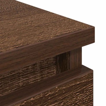 vidaXL Έπιπλο Τηλεόρασης Καφέ Δρυς 80x35x54cm Επεξ. Ξύλο