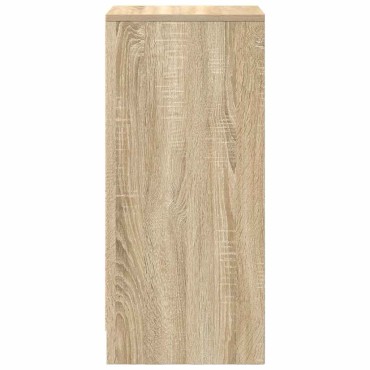 vidaXL Ντουλάπι Sonoma Δρυς 29,5x34x76cm από Επεξεργασμένο Ξύλο 1 τεμ.