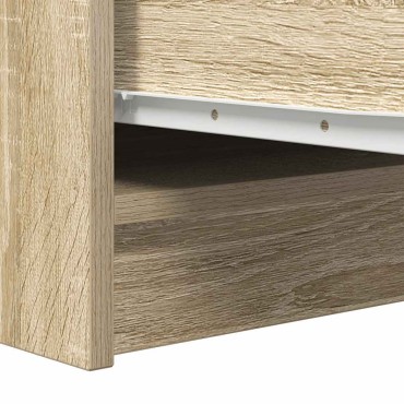 vidaXL Ντουλάπι Sonoma Δρυς 29,5x34x76cm από Επεξεργασμένο Ξύλο 1 τεμ.