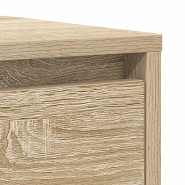 vidaXL Ντουλάπι Sonoma Δρυς 29,5x34x76cm από Επεξεργασμένο Ξύλο 1 τεμ.