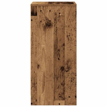 vidaXL Συρταριέρα Παλιό Ξύλο 29,5x34x76cm από Επεξεργασμένο Ξύλο 1 τεμ.