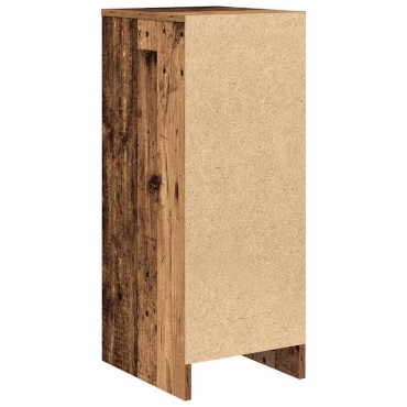 vidaXL Συρταριέρα Παλιό Ξύλο 29,5x34x76cm από Επεξεργασμένο Ξύλο 1 τεμ.