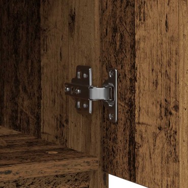 vidaXL Συρταριέρα με Συρτάρια Παλαιό ξύλο 71x35x84cm από Επεξ. Ξύλο 1 τεμ.