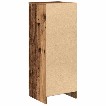 vidaXL Ντουλάπι Όψη Παλαιού Ξύλου 37,5x35x99cm από Επεξεργασμένο Ξύλο 1 τεμ.