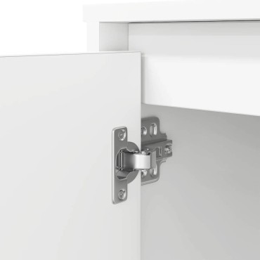 vidaXL Γραφείο Λευκό 120x42x76cm από Επεξεργασμένο Ξύλο 1 τεμ.