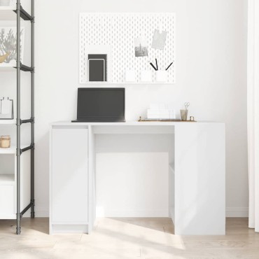 vidaXL Γραφείο Λευκό 120x42x76cm από Επεξεργασμένο Ξύλο 1 τεμ.