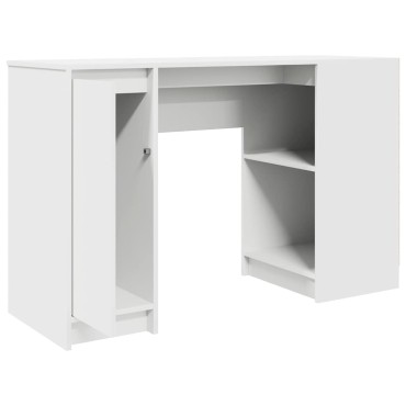 vidaXL Γραφείο Λευκό 120x42x76cm από Επεξεργασμένο Ξύλο 1 τεμ.