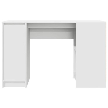 vidaXL Γραφείο Λευκό 120x42x76cm από Επεξεργασμένο Ξύλο 1 τεμ.