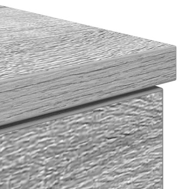 vidaXL Γραφείο Γκρι Sonoma 86x49x76cm από Επεξεργασμένο Ξύλο 1 τεμ.