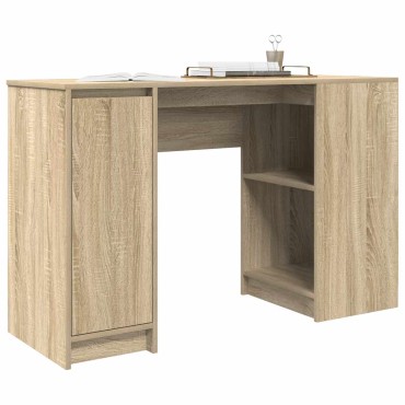 vidaXL Γραφείο Sonoma Δρυς 120x42x76cm από Επεξεργασμένο Ξύλο 1 τεμ.