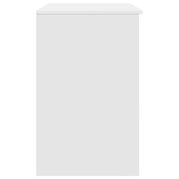 vidaXL Γραφείο Λευκό 86x49x76cm από Επεξεργασμένο Ξύλο 1 τεμ.