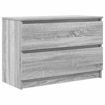 vidaXL Έπιπλο Τηλεόρασης Γκρι Sonoma 80x35x54cm από Επεξεργ. Ξύλο