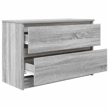 vidaXL Έπιπλο Τηλεόρασης Γκρι Sonoma 80x35x54cm από Επεξεργ. Ξύλο