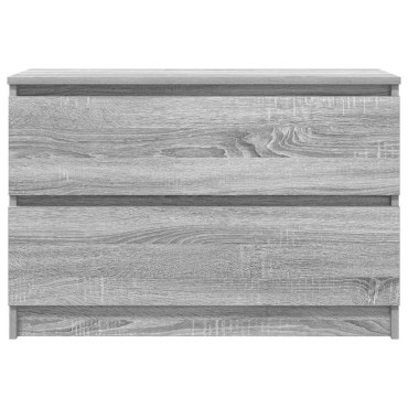 vidaXL Έπιπλο Τηλεόρασης Γκρι Sonoma 80x35x54cm από Επεξεργ. Ξύλο