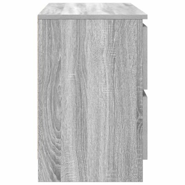 vidaXL Έπιπλο Τηλεόρασης Γκρι Sonoma 80x35x54cm από Επεξεργ. Ξύλο